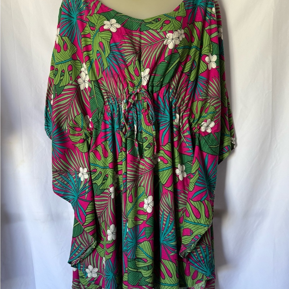 Tropical Floral Women's Blouse